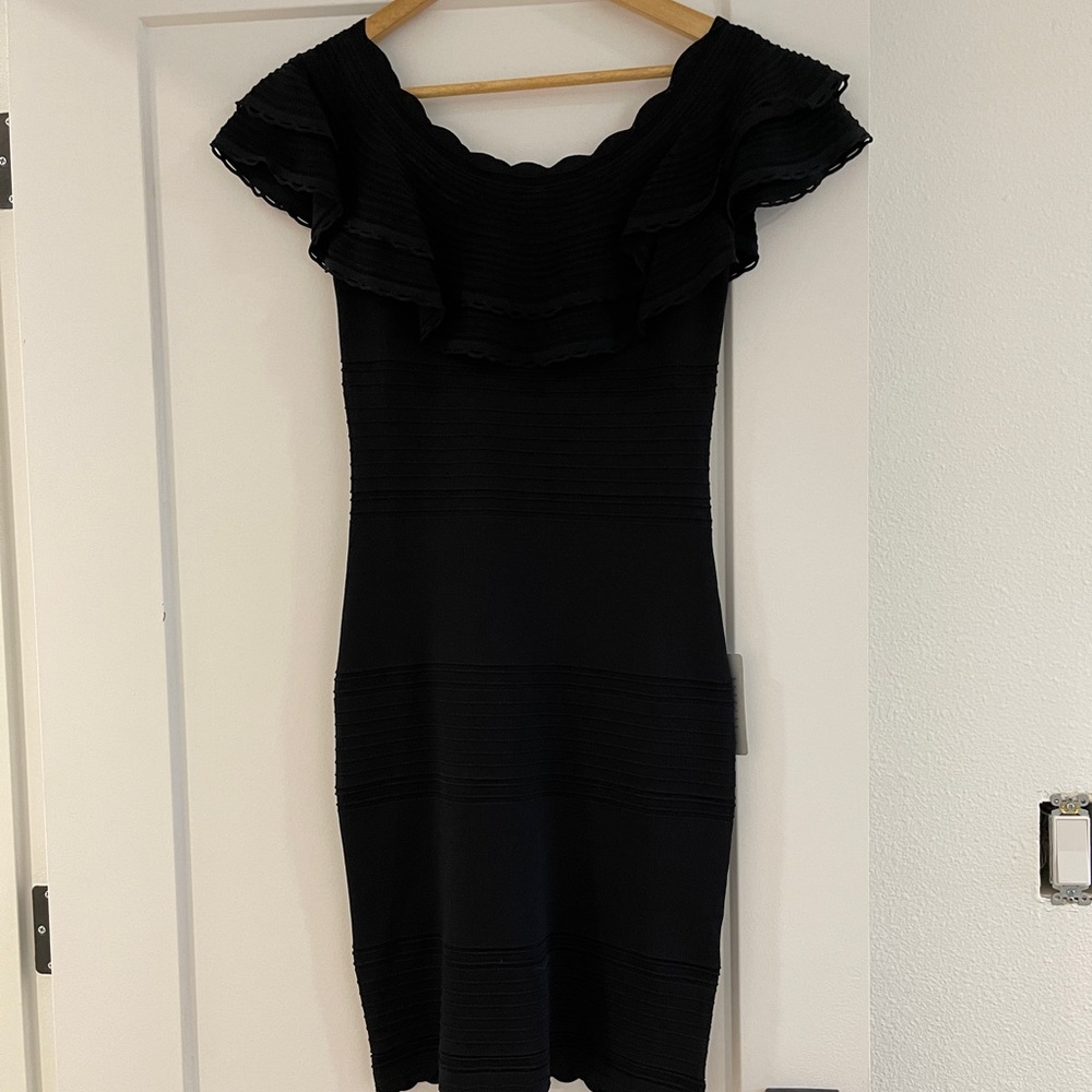 Eliza J Black Dress